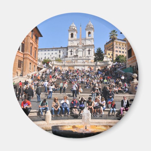 Piazza di Spagna, Rome, Italië Magneet (Voorkant)