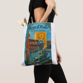 Piazza d'Italia New Orleans Tote Bag (Dichtbij)