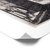 Piazza in Covent Garden, 1647 (graving) Poster (Hoek)