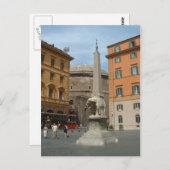 Piazza Minerva Briefkaart (Voorkant / Achterkant)