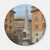 Piazza Minerva - Rome Magneet (Voorkant)