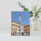 Piazza Navona in Rome, Italië Briefkaart (Staand voorkant)