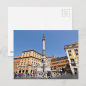 Piazza Navona in Rome, Italië Briefkaart (Voorkant / Achterkant)