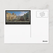 Piazza Navona, Rome art custom briefkaart (Achterkant)