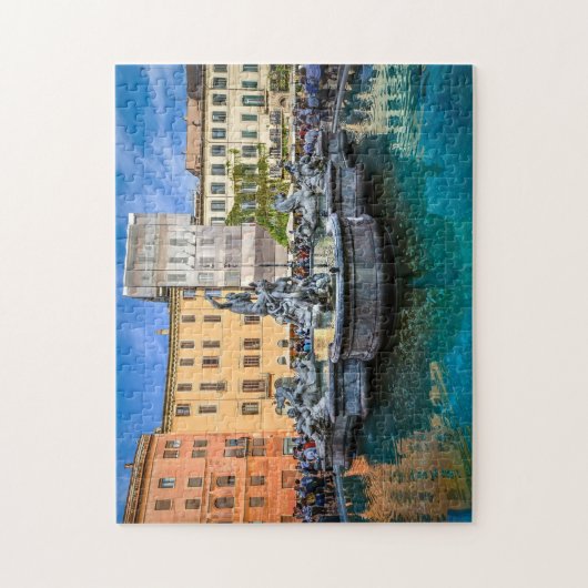 Piazza Navona Rome Italië Jigzaag Puzzle Legpuzzel (Verticaal)