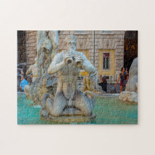 Piazza Navona Rome Italië Legpuzzel