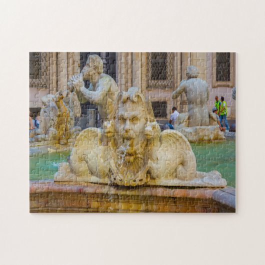 Piazza Navona Rome Italië Legpuzzel (Horizontaal)