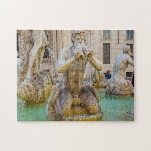 Piazza Navona Rome Italië Legpuzzel (Horizontaal)