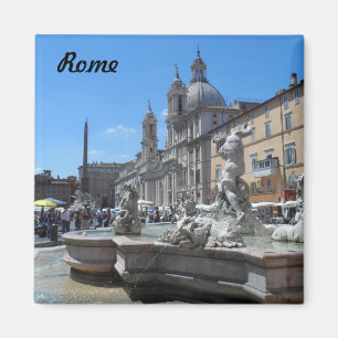 Piazza Navona-Rome, Italië Magneet