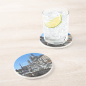 Piazza Navona-Rome, Italië Zandsteen Onderzetter (Zijkant)