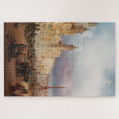 Piazza Navona Rome Markt 1850s Kunst Legpuzzel (Horizontaal)
