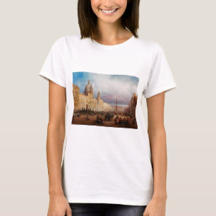 Piazza Navona Rome Markt 1850s Kunst T-shirt