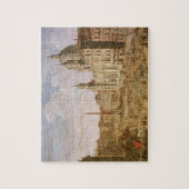 Piazza Navona, Rome, naar het zuiden gericht op Pa Legpuzzel (Verticaal)