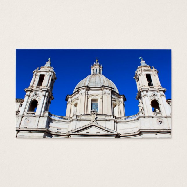 Piazza Navona Visitekaartjes (Voorkant)