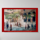 PIAZZA REGINA, MALTA POSTER (Voorkant)