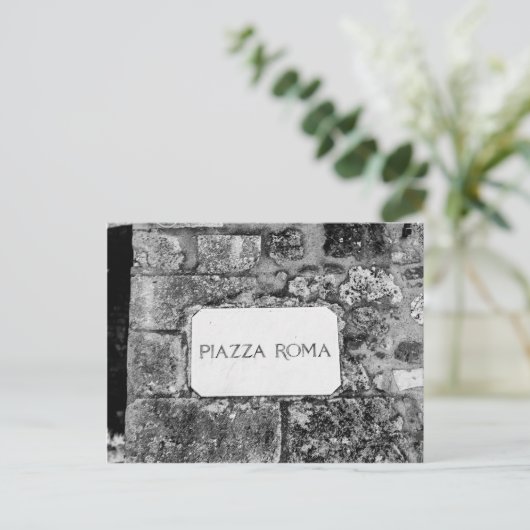 Piazza Roma Briefkaart (Staand voorkant)