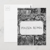 Piazza Roma Briefkaart (Voorkant / Achterkant)