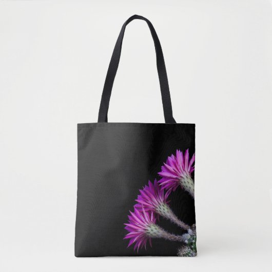Piazza roze cactus bloeit uit de buurt tote bag (Voorkant)