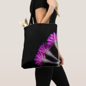 Piazza roze cactus bloeit uit de buurt tote bag (Dichtbij)