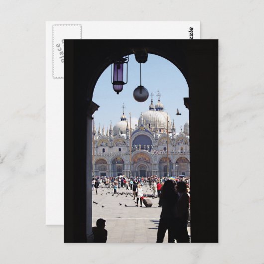 Piazza San Marco 1 Briefkaart (Voorkant / Achterkant)