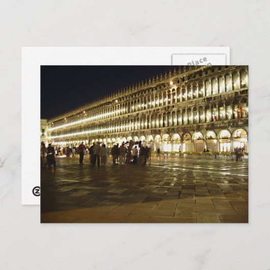 Piazza San Marco 2 Briefkaart (Voorkant / Achterkant)