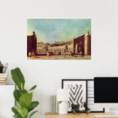 Piazza San Marco a Venezia – Francesco Guardi Poster (Thuiskantoor)