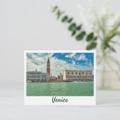 Piazza san Marco, het paleis van Venice Grand Cana Briefkaart (Staand voorkant)