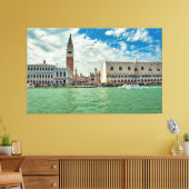 Piazza san Marco, het paleis van Venice Grand Cana Canvas Afdruk (Insitu (Woonkamer))