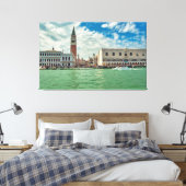 Piazza san Marco, het paleis van Venice Grand Cana Canvas Afdruk (Insitu (Slaapkamer))