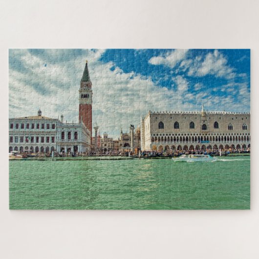 Piazza san Marco, het paleis van Venice Grand Cana Legpuzzel (Horizontaal)