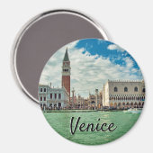 Piazza san Marco, het paleis van Venice Grand Cana Magneet (Voorkant / Achterkant)