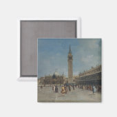 Piazza San Marco Magneet (Voorkant / Achterkant)