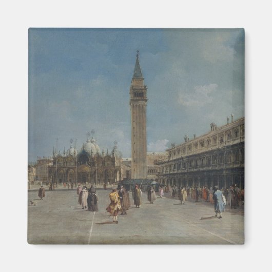 Piazza San Marco Magneet (Voorkant)