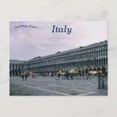 Piazza San Marco of San Marcoplein Venetië Italië Briefkaart (Voorkant)