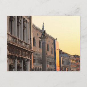Piazza San Marco, Sint-Marcusplein, Venetië Briefkaart