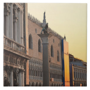 Piazza San Marco, Sint-Marcusplein, Venetië Tegeltje