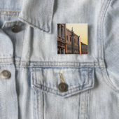 Piazza San Marco, Sint-Marcusplein, Venetië Vierkante Button 5,1 Cm (In situ)