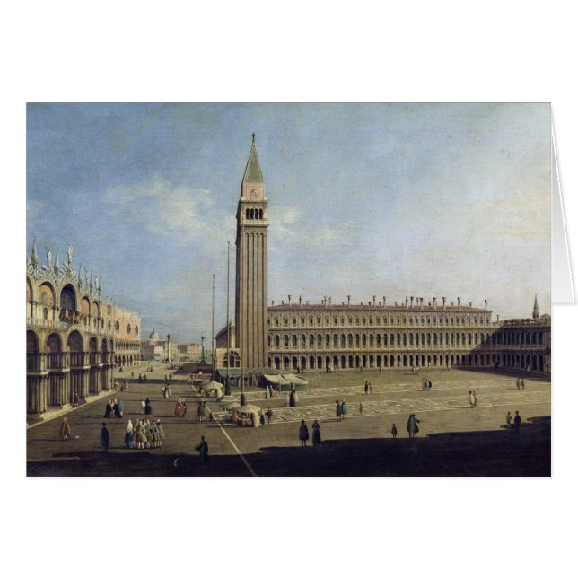 Piazza San Marco, Venetië (Voorkant Horizontaal)