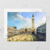 Piazza San Marco Venetië Briefkaart (Voorkant / Achterkant)