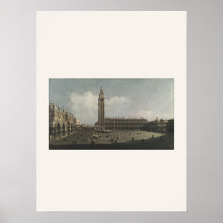 Piazza San Marco, Venetië door Bellotto - Stads Ku Poster