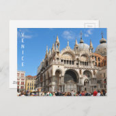Piazza San Marco, Venetië, Italië Briefkaart (Voorkant / Achterkant)