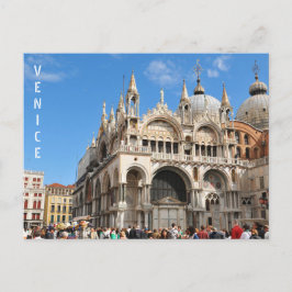 Piazza San Marco, Venetië, Italië Briefkaart