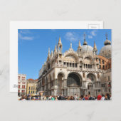Piazza San Marco, Venetië, Italië Briefkaart (Voorkant / Achterkant)
