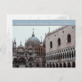 Piazza San Marco, Venetië Italië Briefkaart (Voorkant / Achterkant)
