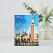 Piazza San Marco - Venetië, Italië Briefkaart (Staand voorkant)