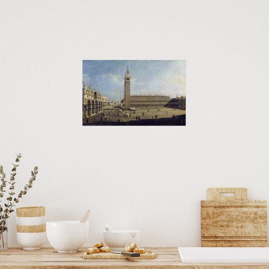Piazza San Marco, Venetië Poster (Keuken)