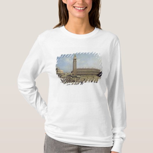 Piazza San Marco, Venetië T-shirt (Voorkant)