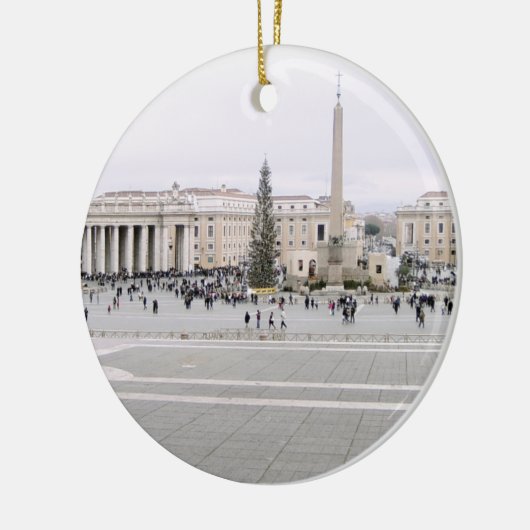 Piazza San Pietro Keramisch Ornament (Links)