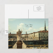 Piazza Vittorio, Turijn, Italië Briefkaart (Voorkant / Achterkant)