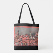 Piazzale Michelangelo Tote Bag (Achterkant)